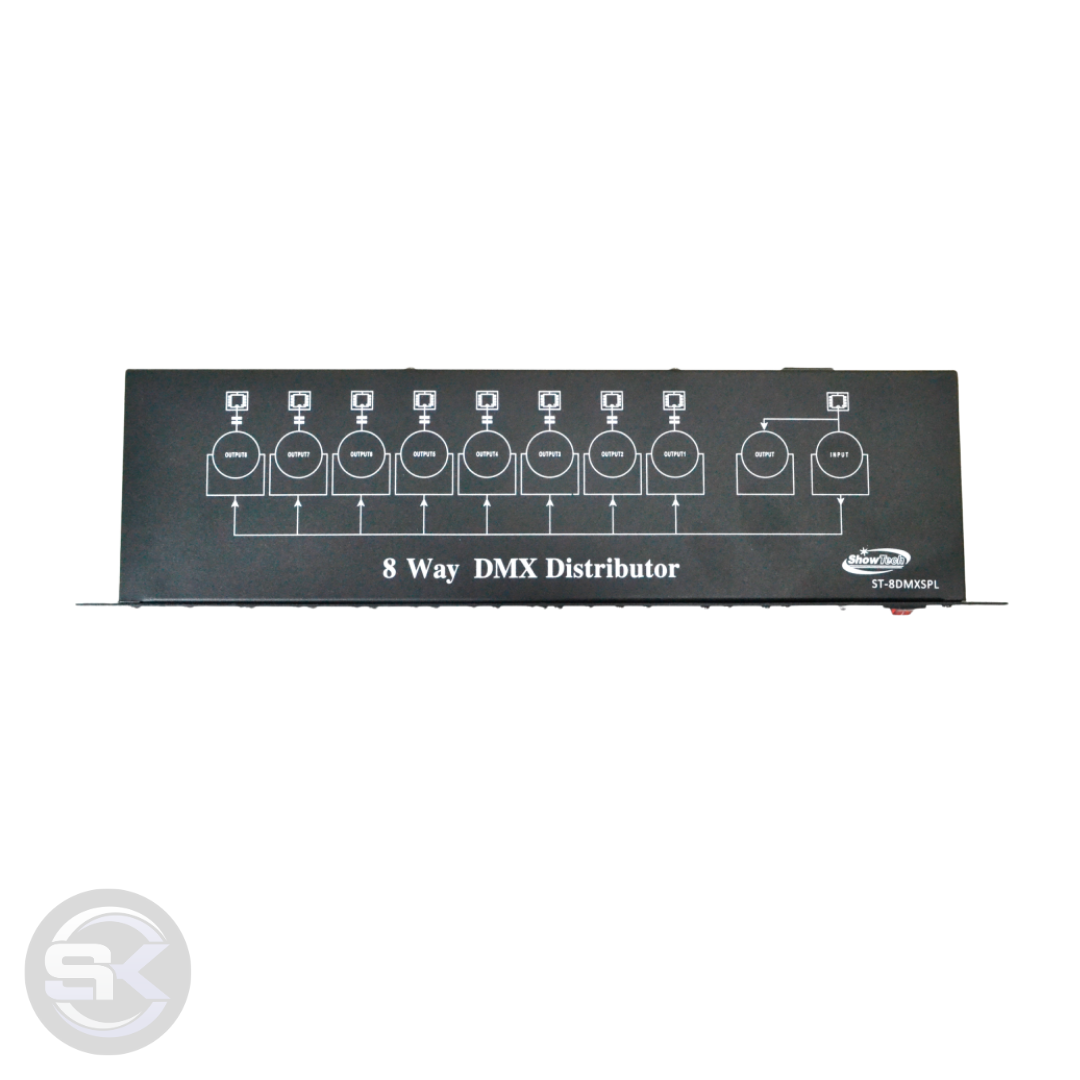 Spliter dmx 1x8 ST-8DMXSPL - Imagem 2