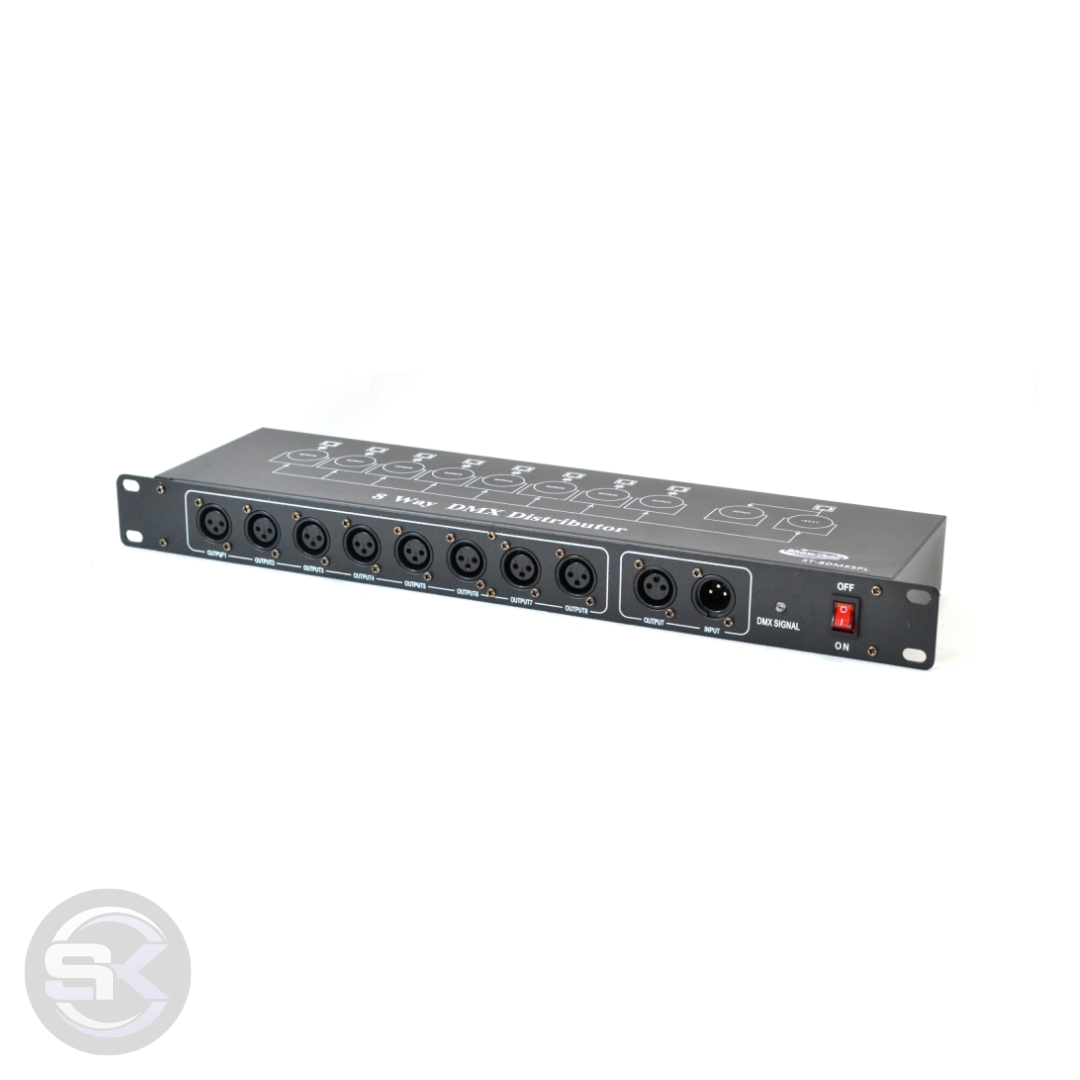 Spliter dmx 1x8 ST-8DMXSPL