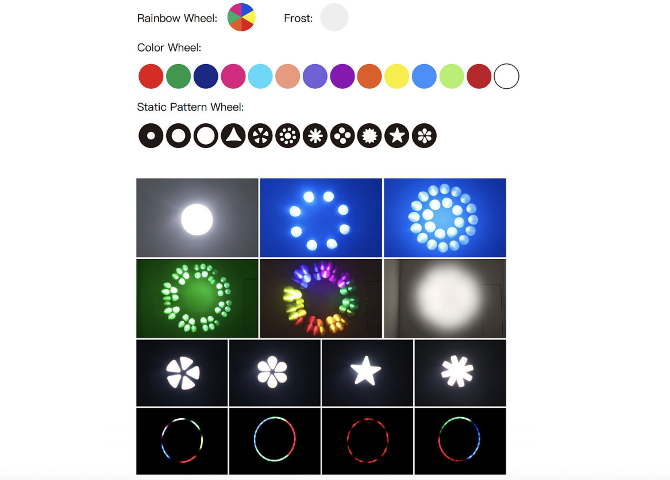 Moving Head Beam 14R com borda case duplo