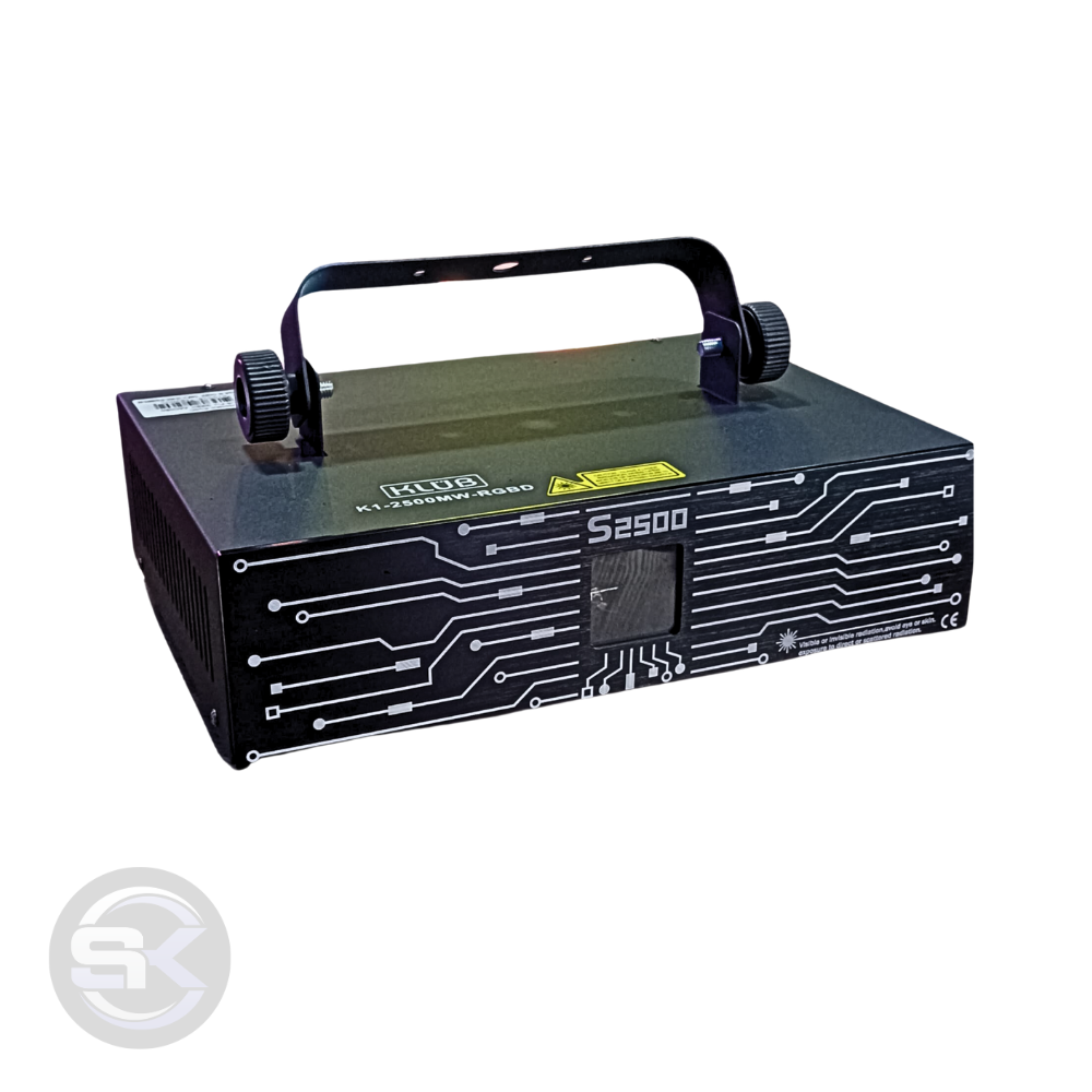 Laser Holográfico 3D RGB 2,5w K1-2500 - Imagem 4