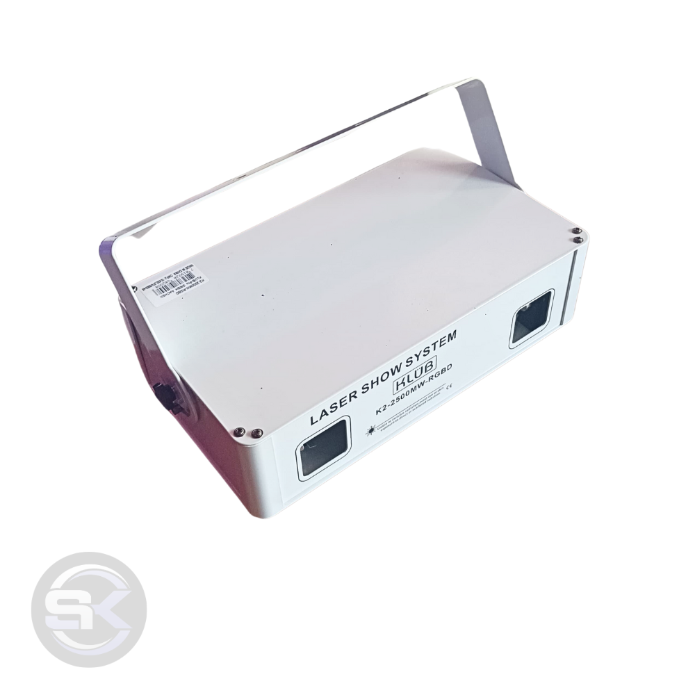 Laser Holográfico 3D 2 saídas RGB 2.5w - K2-2500 - Imagem 2