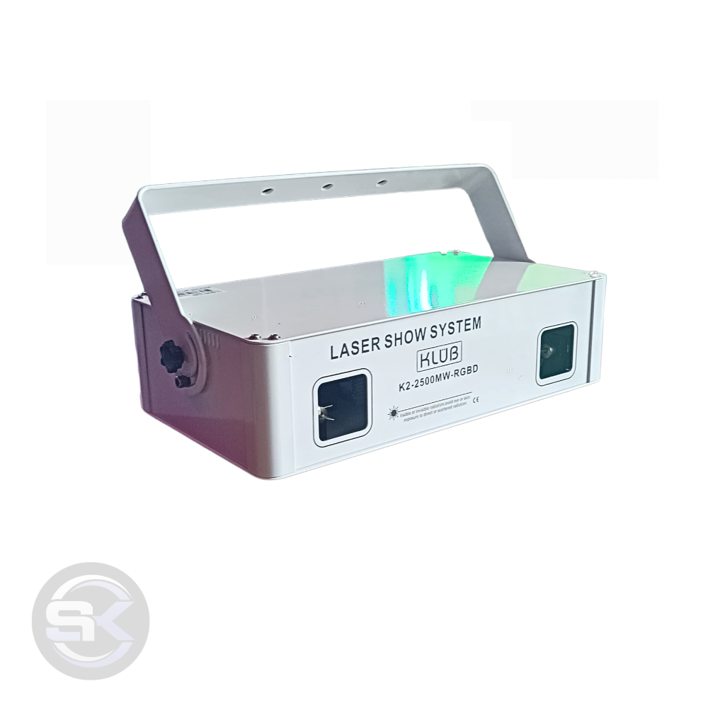 Laser Holográfico 3D 2 saídas RGB 2.5w - K2-2500 - Imagem 6