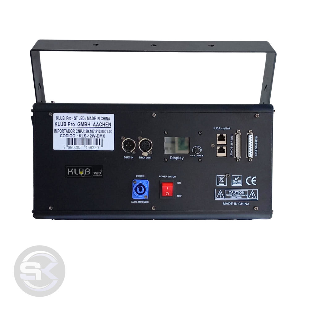 Laser Holográfico 3D RGB KLS 12w Ilda - KLS-12W - Imagem 2