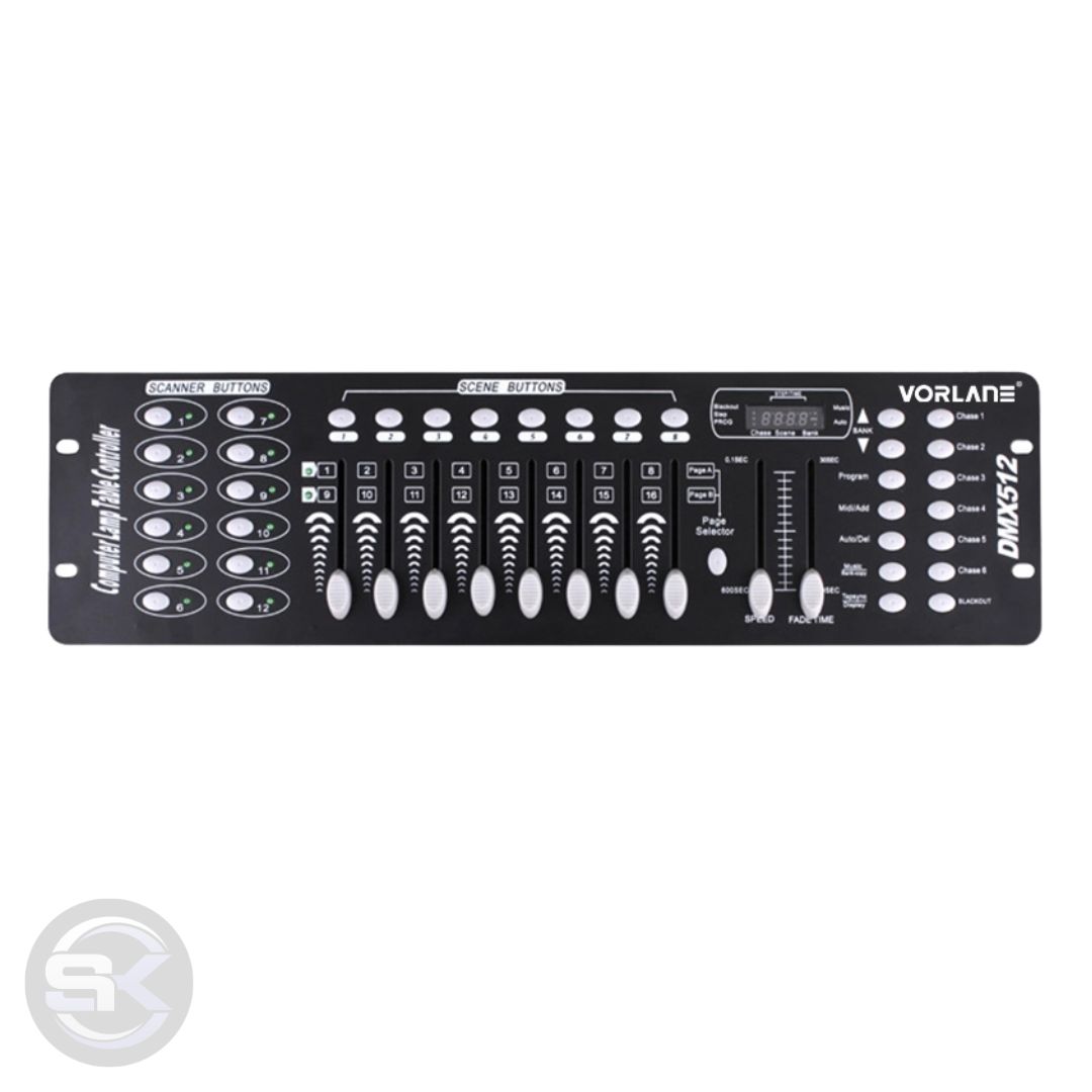 Mesa dmx 192 VL-192 caixa c/ 10 unidades