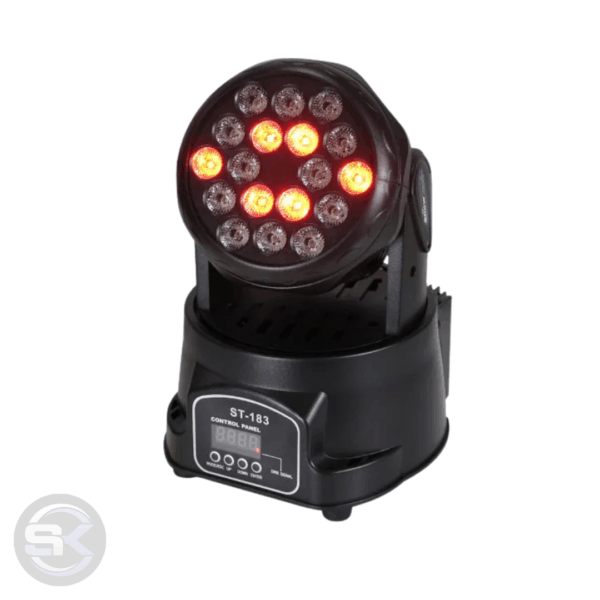 Moving 18 led RGB - ST-83 caixa c/ 6 unidades