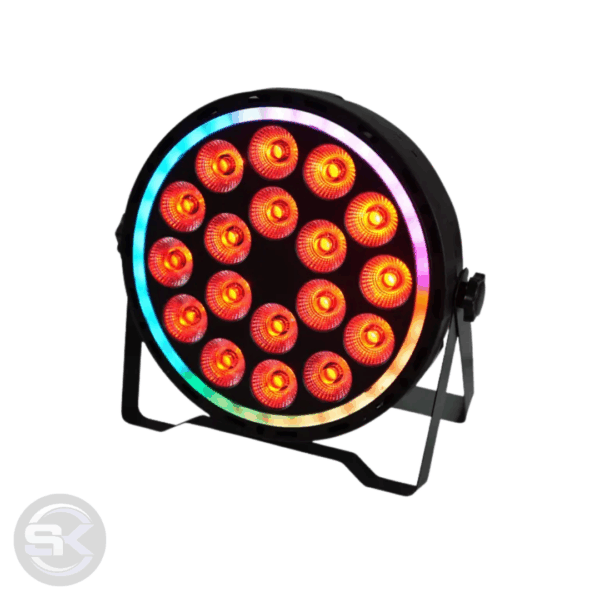 Par Led 18 RGBW+ Borda ST 184N1YY caixa c/ 20 unidades