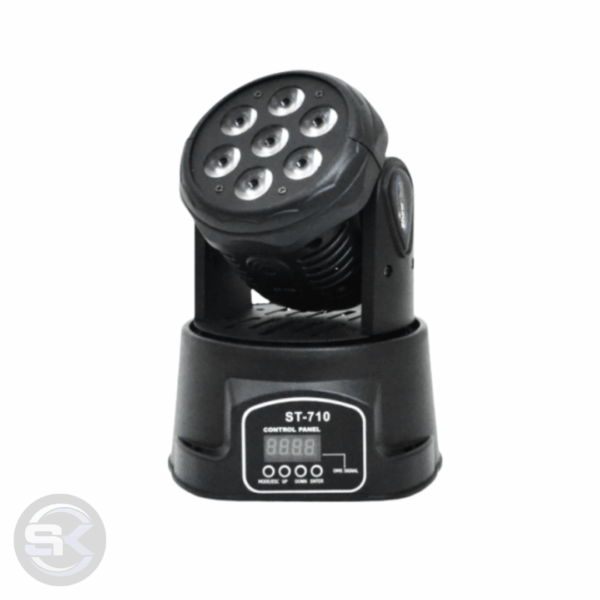Moving 7 led RGBW ST-710 caixa c/ 6 unidades