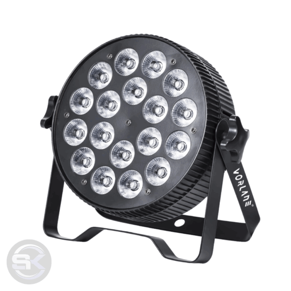Par Led 18 4n1 RGB+UV caixa c/ 6 unidades