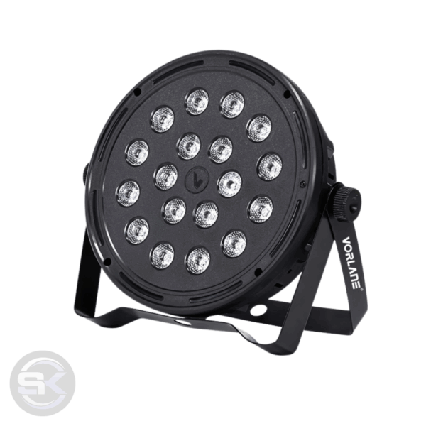 Mini Par 18 Led 4n1 RGBUV VL-184N1-P caixa c/ 30 unidades