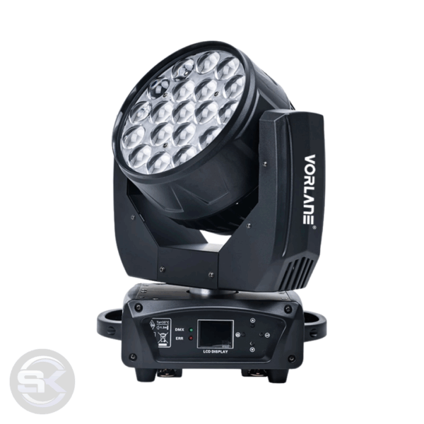 Moving Mac Aura 19x15W Com Zoom case duplo