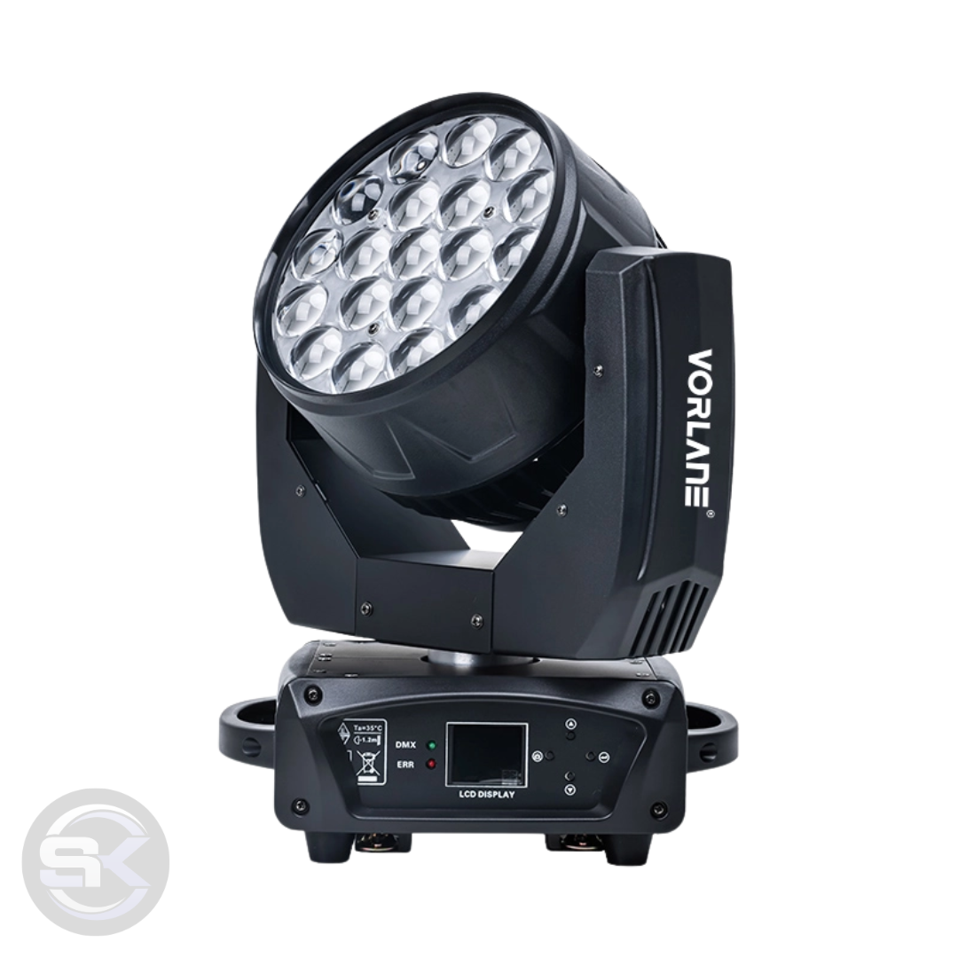 Moving Mac Aura 19x15W Com Zoom case duplo