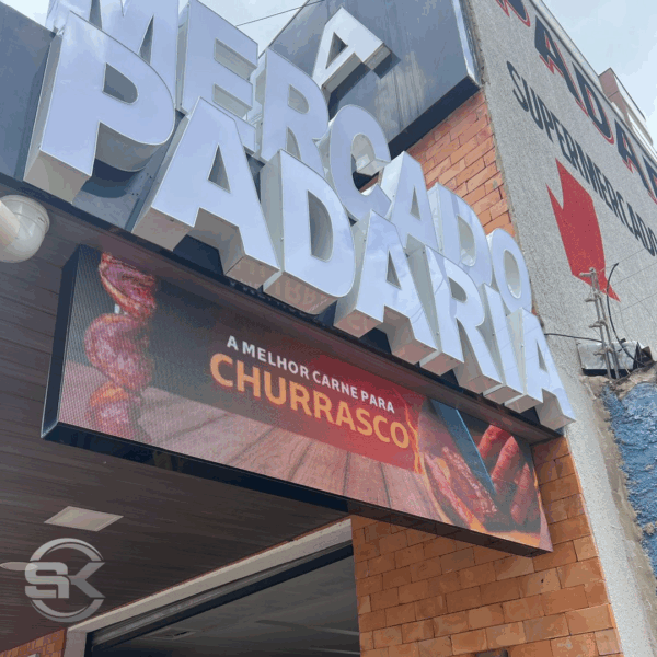 Painel Duo Led p3 Outdoor 64x160