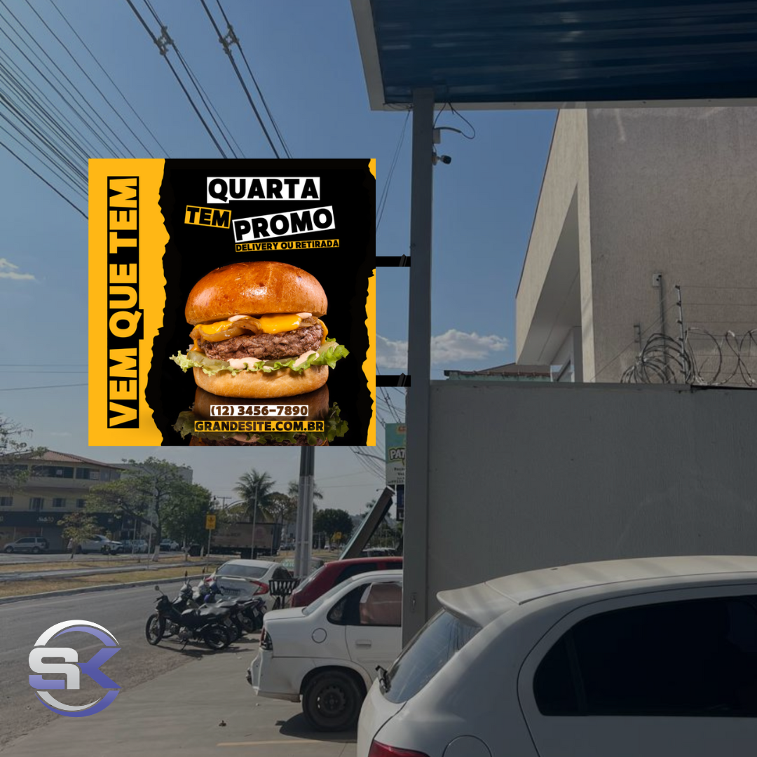 Painel Dua Led p3 Outdoor 96x96