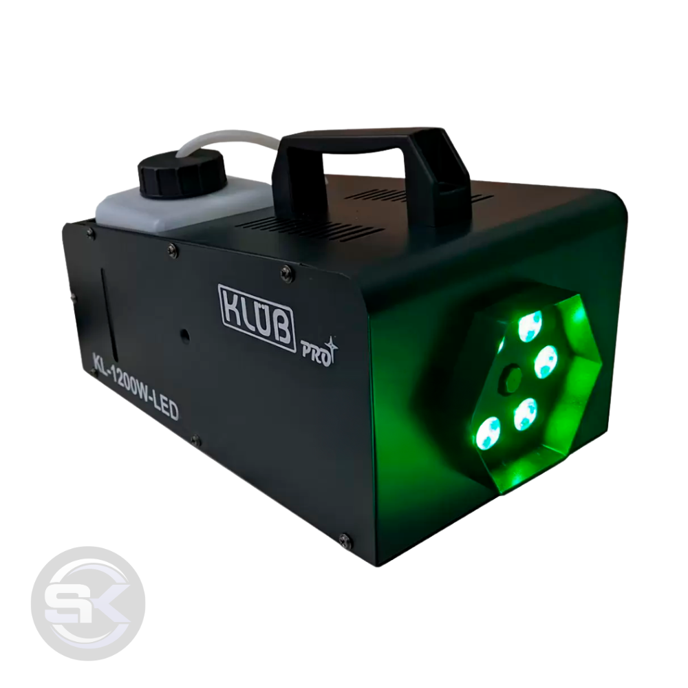 Máquina de fumaça KL-1200 c/ led rgb