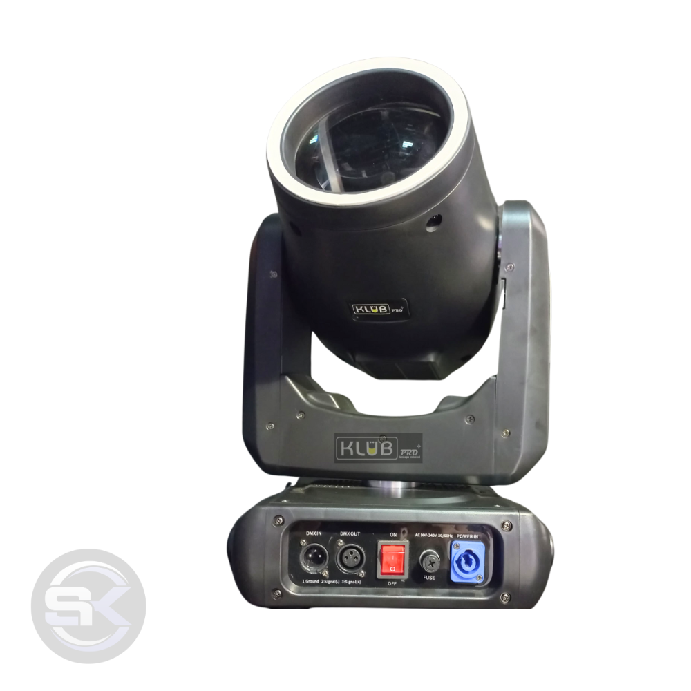 Moving Beam 7R 230w KLUB-230-PRO case duplo