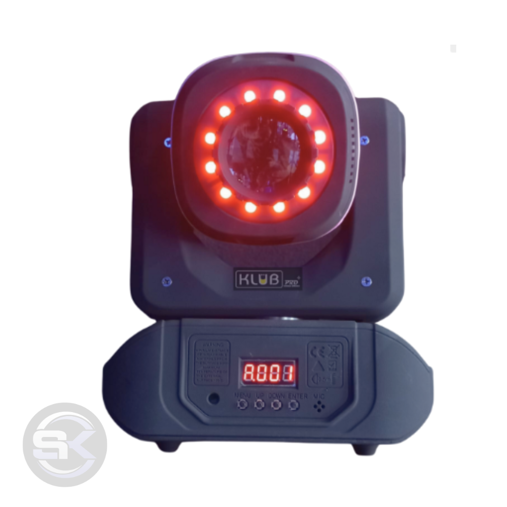 Mini Moving Spot led com fita 40w com Borda - Imagem 2