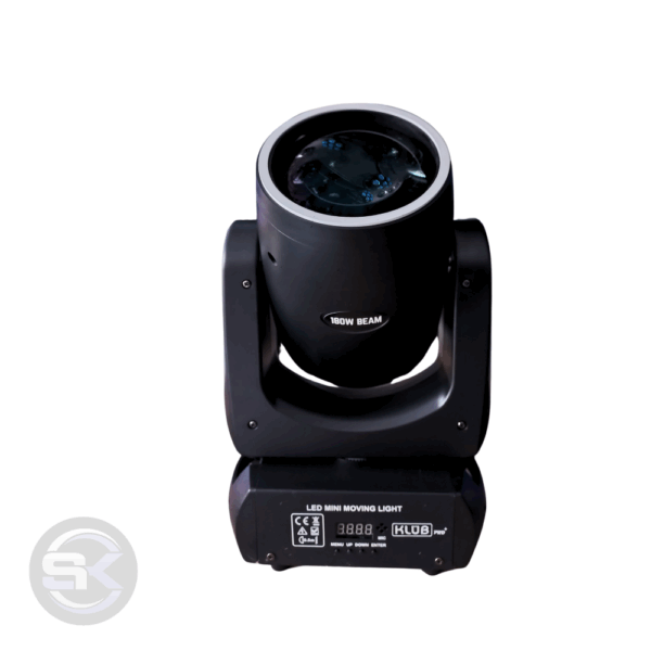 Moving Head Led Beam 180 com borda Case c/4 unidades