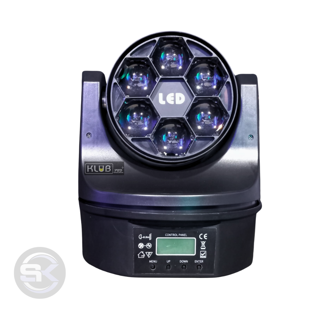 Moving Head Bee Eye 6x15w - Imagem 2