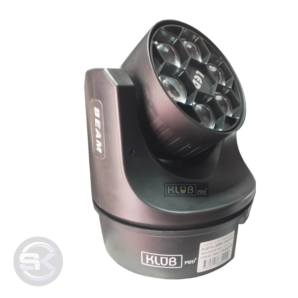 Moving Head Bee Eye 6x15w - Imagem 3