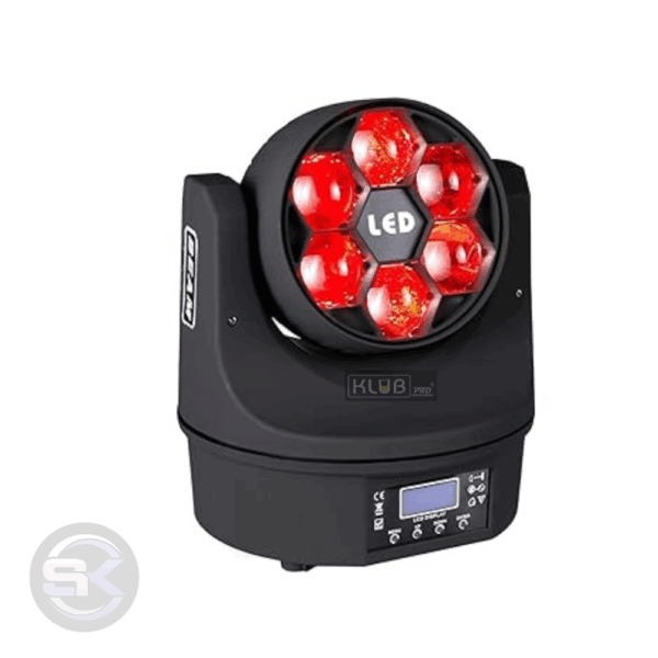 Moving Head Bee Eye 6x15w