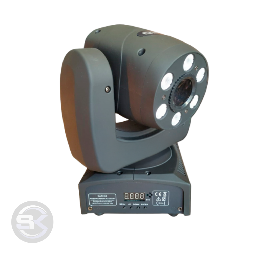 MINI MOVING HEAD 2 EM 1 WASH E SPOT 80W - Imagem 2