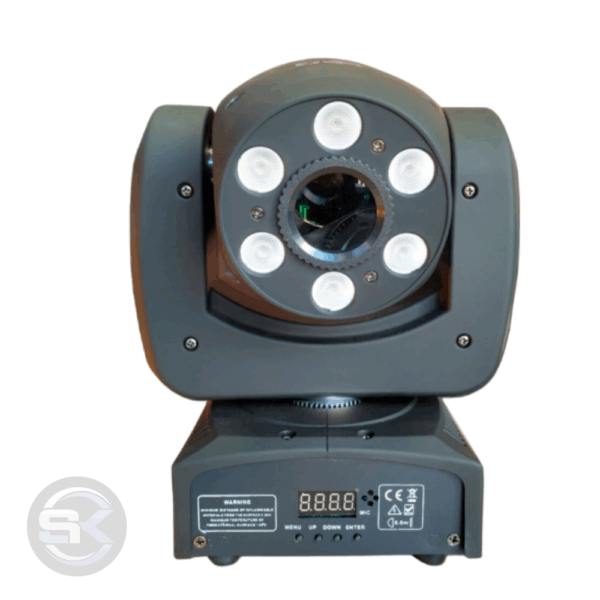 MINI MOVING HEAD 2 EM 1 WASH E SPOT 80W