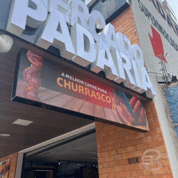 Painel Led Vision P3 Outdoor 64x160