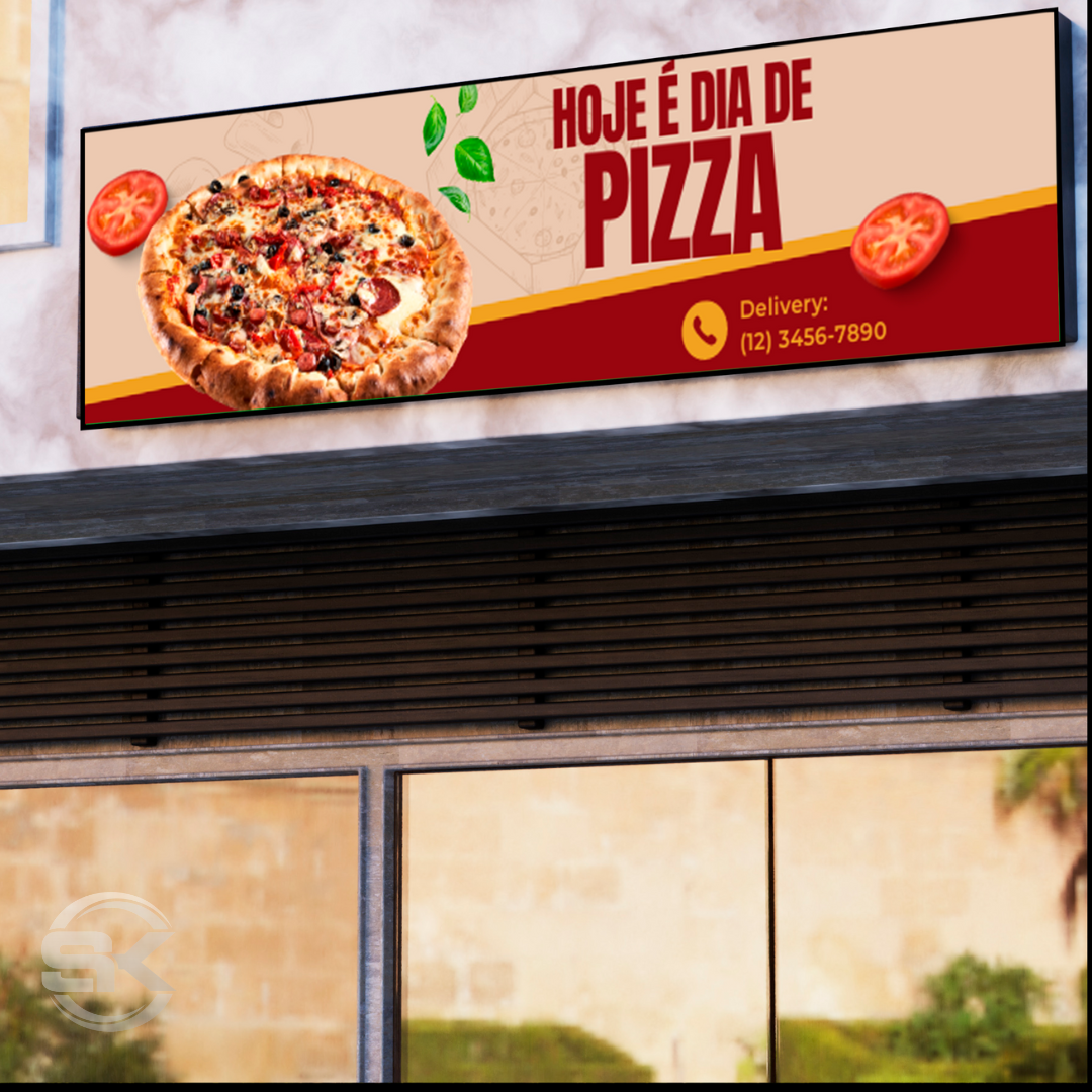 Painel Led Vision p3 Outdoor 64x224