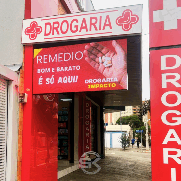 Painel Led Vision p3 Outdoor 64x112