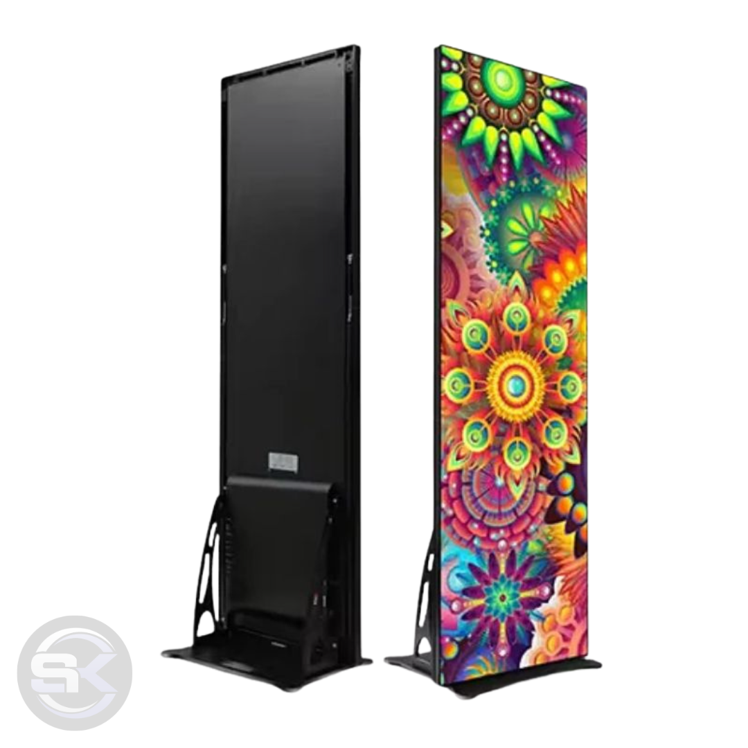 TOTEM P1.86 INDOOR 64X192 ( com rodinhas )