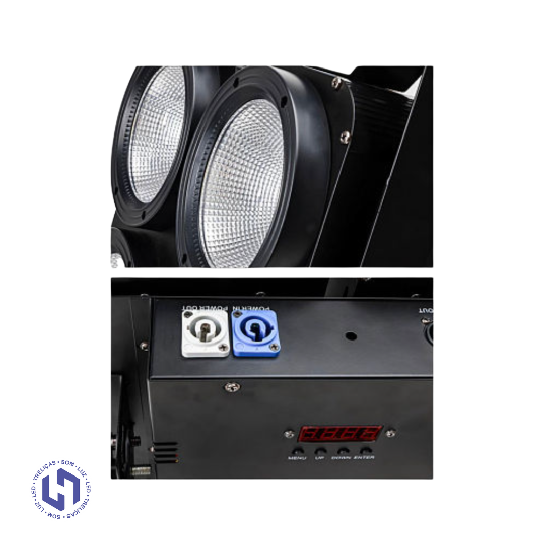 Brut 4 LED 400W Sem Case