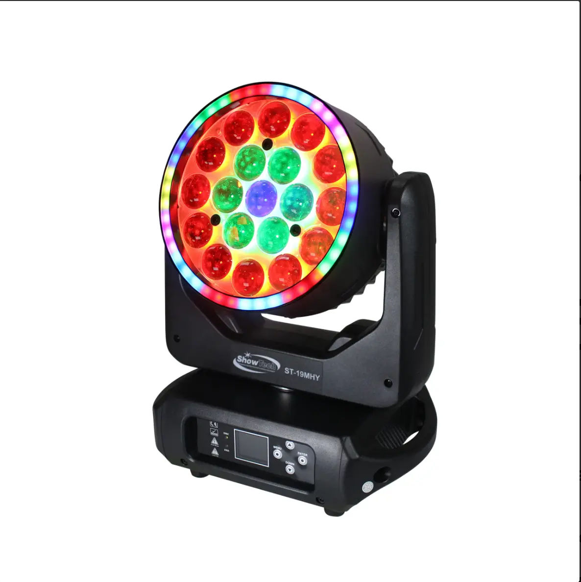 ZOOM WASH MOVING HEAD LIGHT – ST-19MHY