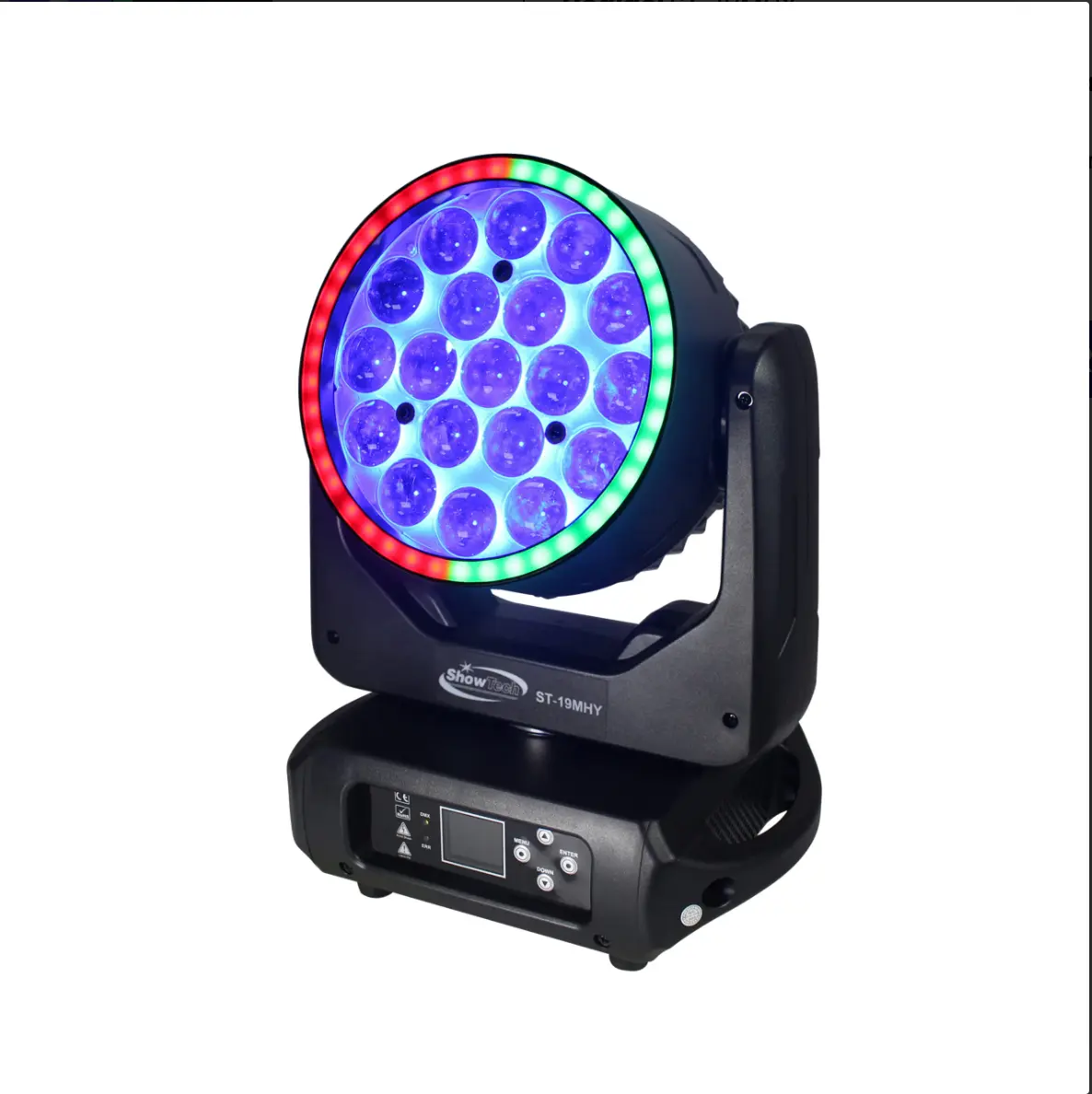 ZOOM WASH MOVING HEAD LIGHT – ST-19MHY