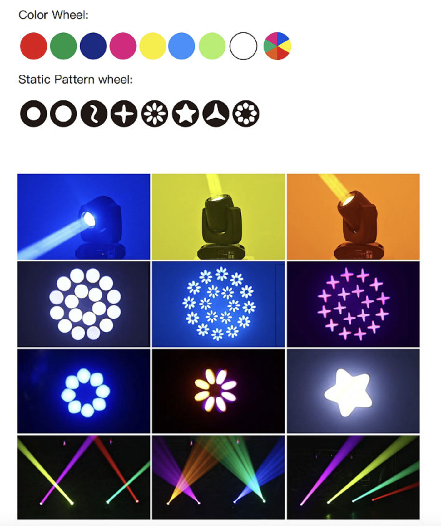 4 Moving Head Mini 120W