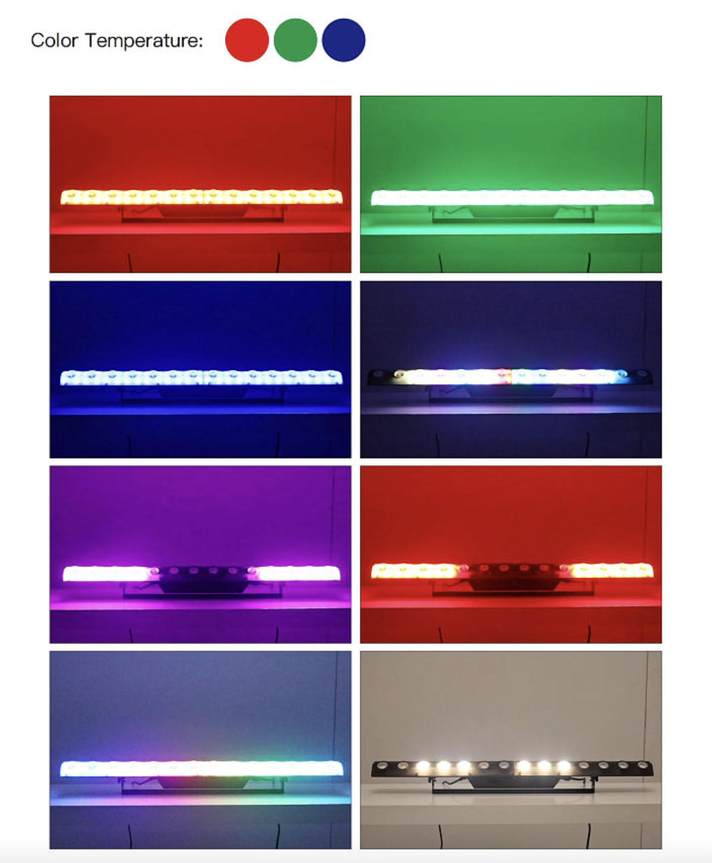 Ribalta 14 LED RGB