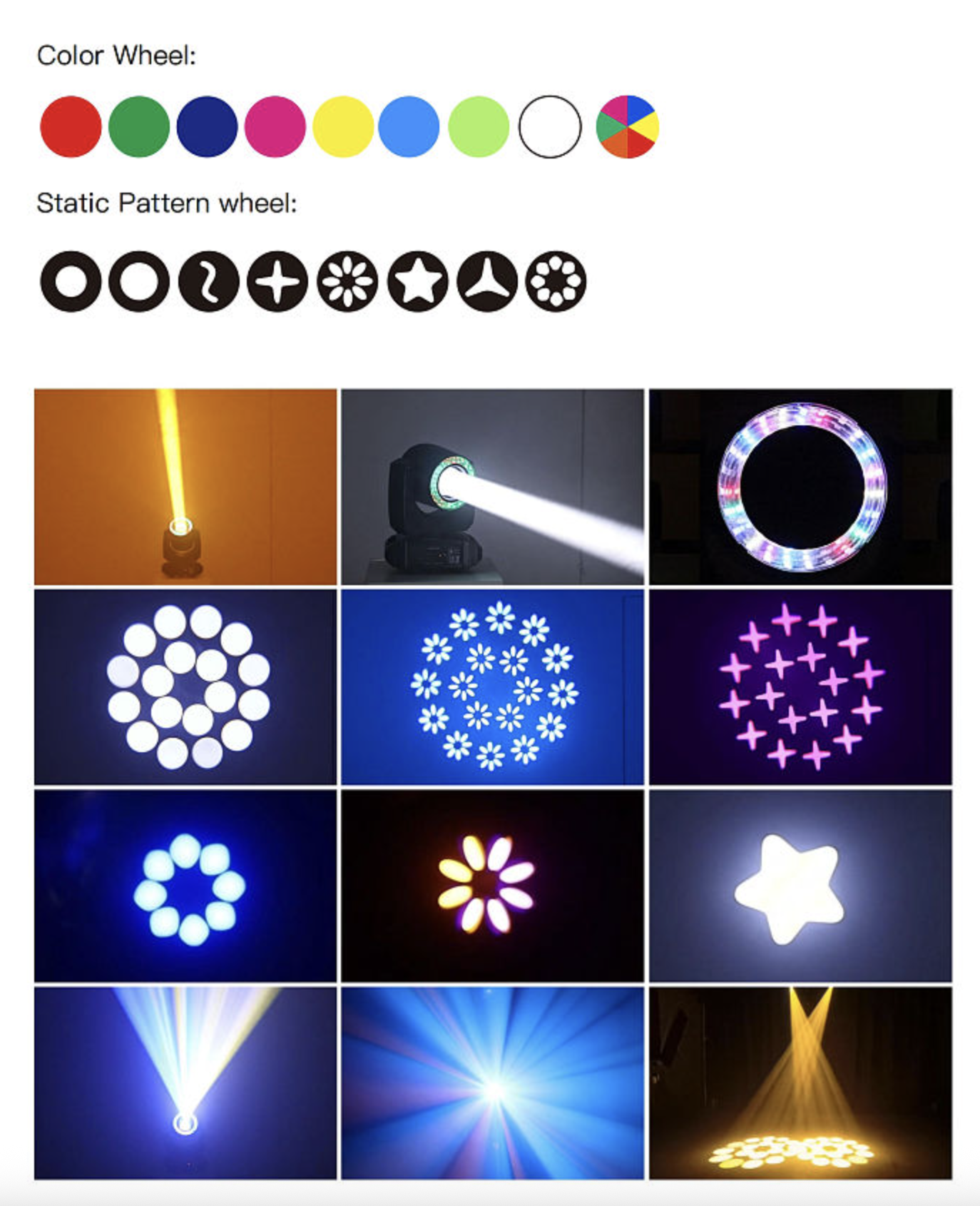 Kit 4 Moving Mini Abismo 120W