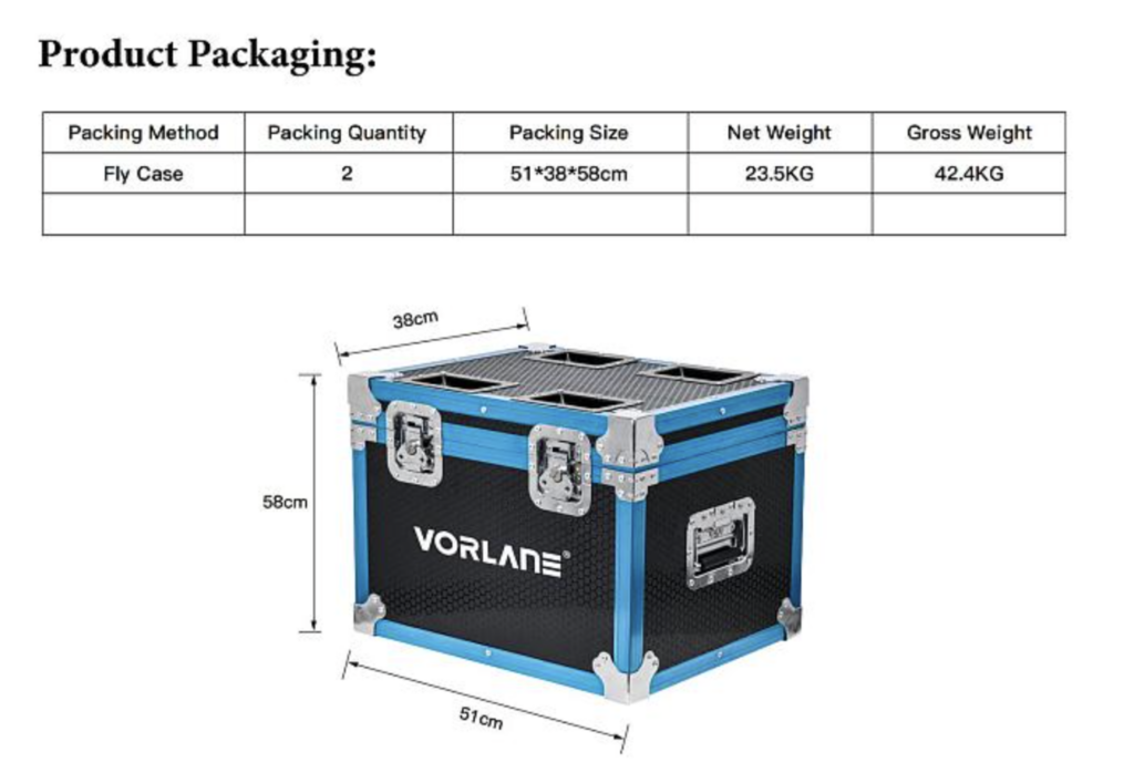 Moving LED CMY + BSW – 600W
