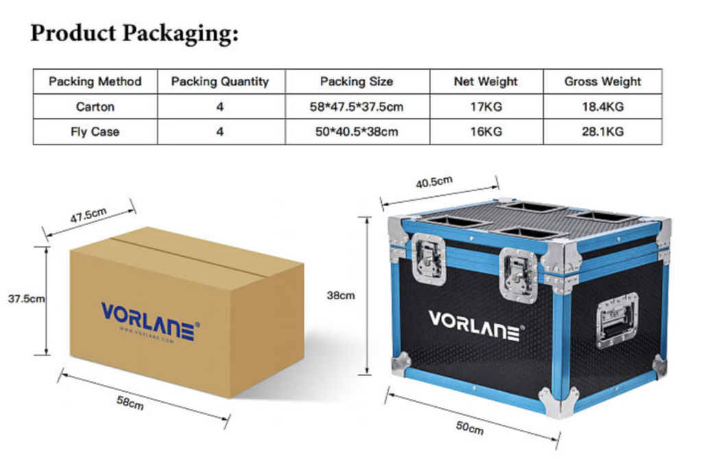 4 Moving Head Mini 120W
