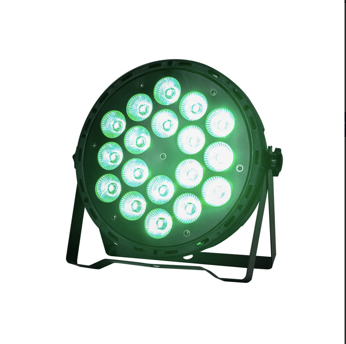 SLIMPAR 18 PENTALEDS DE 15W RGBWL / ST-185N1-L