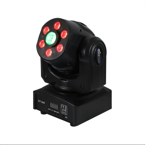 MOVING SPOT WASH 60W + 6 LEDS + PRISMA / ST-94F