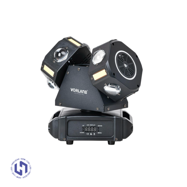 Moving de Efeito RGBW 8 Eyes com Borda