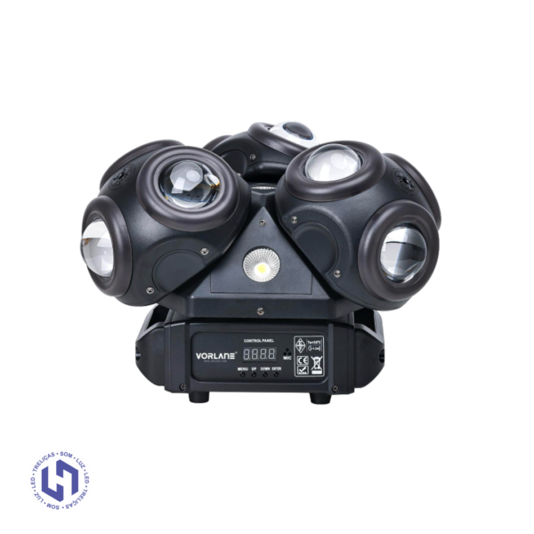 Moving de Efeito RGBW 9 Eyes com Borda