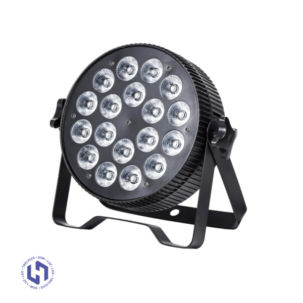 Par LED 18 LED RGB+UV 6 Unidades