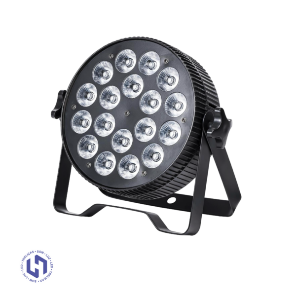 Par LED 18 LED RGBWA+UV 6 Unidades